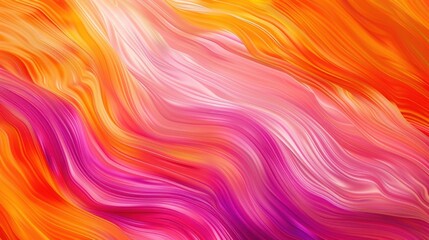 Obraz premium Abstract Wave Pattern in Vibrant Hues
