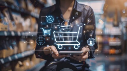E-commerce and Technology in a Modern Retail Setting