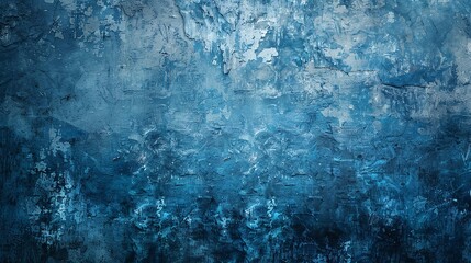 Obraz premium Abstract blue grunge texture background, Large old grunge