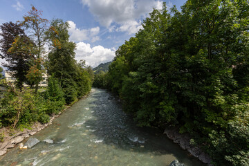 Die Ache in Kitzbuehel