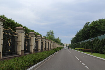 Kiev, Ukraine. the former residence of the President of Ukraine Viktor Yanukovych in Mezhyhiria