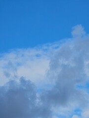 Obraz premium blue sky with clouds