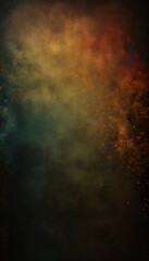 grunge background with space for text, Old black background. grunge texture. dark wallpaper. blackboard, chalkboard, room wall., vibrant, colorful gradient splash, hd, 4k, high-quality, highly detaile