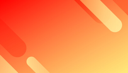 Abstract geometric orange motion background. Vector illustration