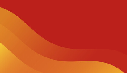 Abstract orange geometric background. Liquid color background design. Eps10 vector