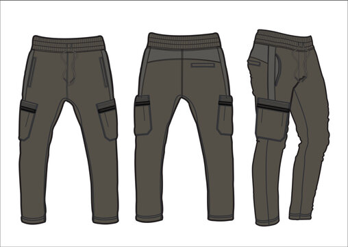 jogger pants template, sport, sweat pant