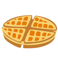 Waffle Illustration