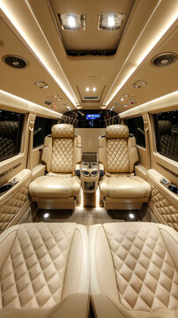 Luxury transportation ensures comfort and style throughout the journey