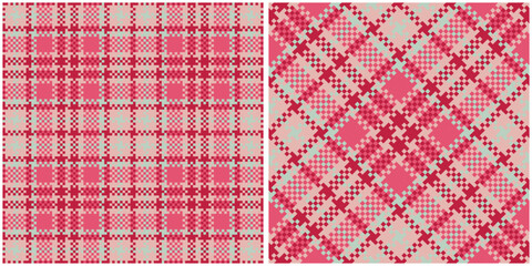 Tartan Plaid Seamless Pattern. Plaid Pattern Seamless. Seamless Tartan Illustration Vector Set for Scarf, Blanket, Other Modern Spring Summer Autumn Winter Holiday Fabric Print.