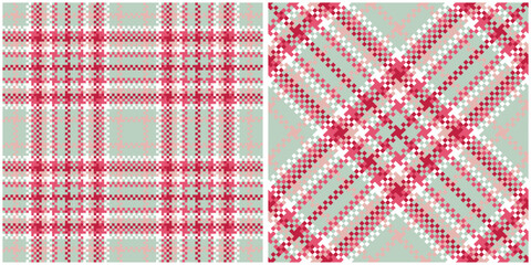 Tartan Plaid Seamless Pattern. Plaid Pattern Seamless. Template for Design Ornament. Seamless Fabric Texture. Vector Illustration