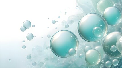 Water Bubbles for Background Image; Liquid Bubbles