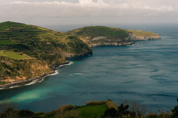 Fototapeta premium ponta da fonte grande in san miguel azores, portugal