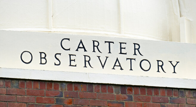 Close up of Carter Observatory at Space Place in Wellington Botanic Garden in capital city of Wellington, New Zealand - taken on 10 August 2024