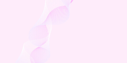 Abstract light, pink background with lines and layers. Profile header, site header. Vector design. Pink background with wavy lines. Abstract Gradient Pink white liquid background. Modern background de