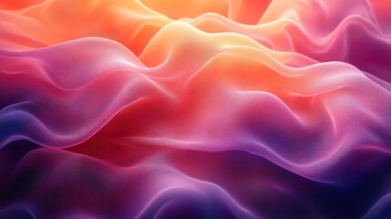 Obraz premium Abstract Colorful Fabric Waves