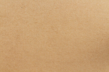 Cardboard sheet texture background, pattern of brown kraft paper with vintage style.
