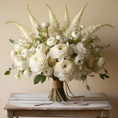 Serene Wildflower Meadow at Sunrise background