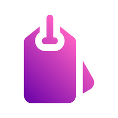 label gradient icon