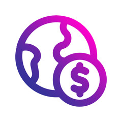 economy gradient icon