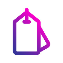 label gradient icon