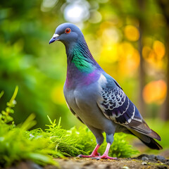 pigeon in natural environment