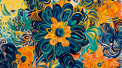 "Colorful Currents"