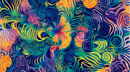 "Colorful Currents"