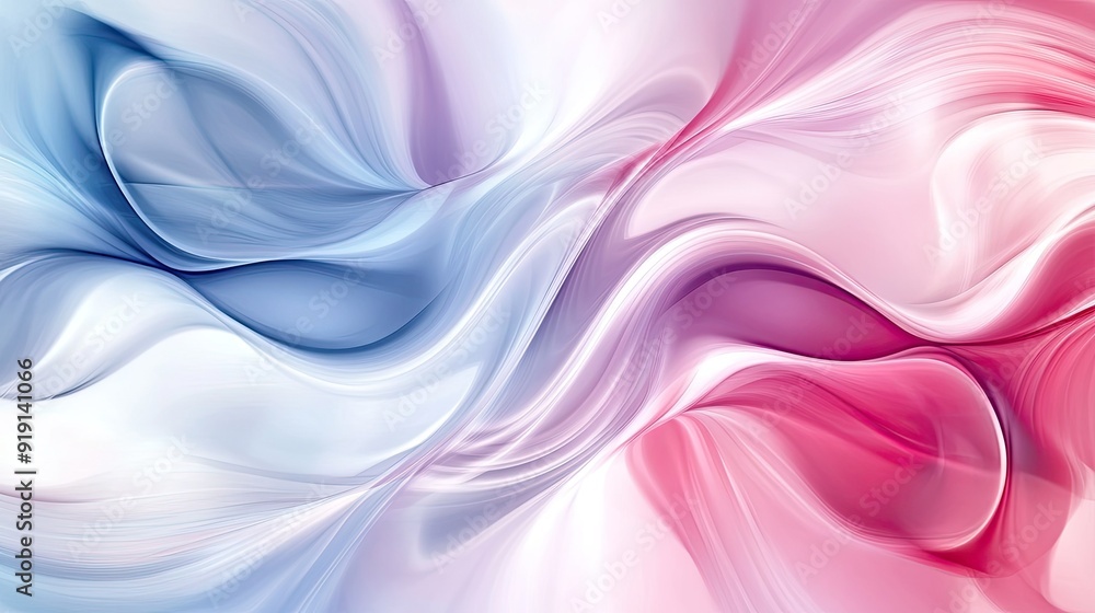 Aufkleber abstract pattern with soft gradients and flowing shapes. plenty of copy space in the center.