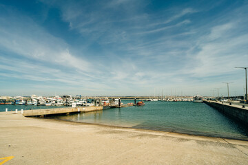 The picturesque waterfront of Avenido do Mar, Peniche, Estremadura, Portugal - may 2 2024