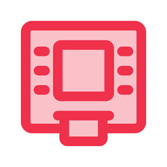 atm outline fill icon