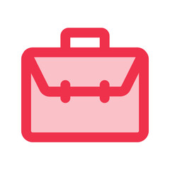 briefcase outline fill icon