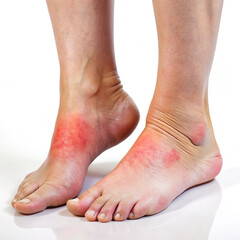 Educational Images of Swollen Ankles in Women: Understanding Common Causes and Conditions