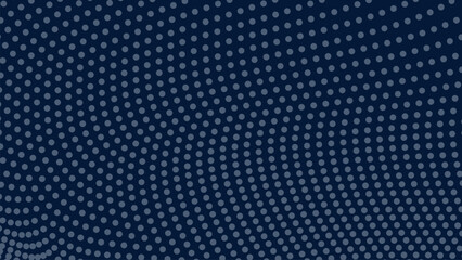 Dark blue halftone abstract background vector image