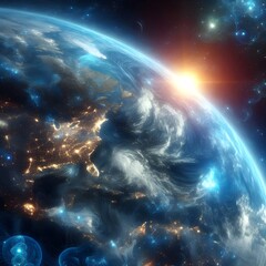 Earth Viewed from Space: A Stellar Perspective
