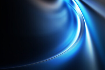 Modren bright Abstract dynamic line wave curve soft light gradient colorful hologram background design for graphic pattern web illustration technology internet network smart digital backdrop wallpaper