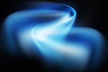 Modren bright Abstract dynamic line wave curve soft light gradient colorful hologram background design for graphic pattern web illustration technology internet network smart digital backdrop wallpaper