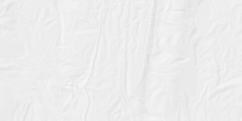White crumpled paper texture . White wrinkled paper texture. White paper texture . White crumpled and top view textures can be used for background of text or any contents .
