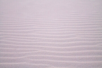 Ripples of sand at the beach