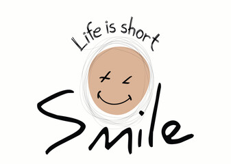 Life lettering slogan. urban graffiti print, urban typography slogan, graphic motivation quotes. hand drawn unique typography for greeting cards, prints Tee, posters.eps8