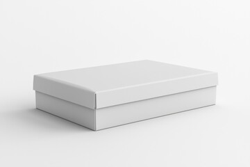 Paper Box Mockup A4 on isolated background created with Generative AI