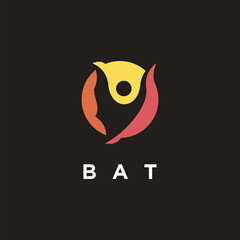 Human resources logo design with a health care concept