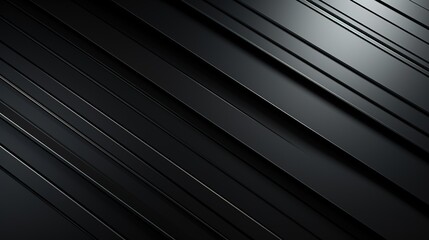 Obraz premium Abstract black background with diagonal stripes.