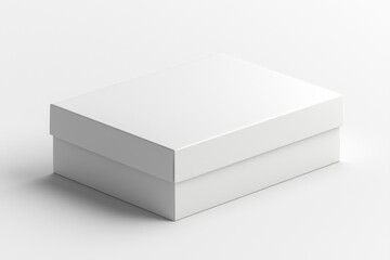 Paper Box Mockup A4 on isolated background created with Generative AI