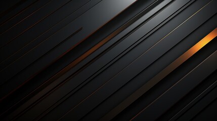 Obraz premium Abstract black and gold diagonal lines background.