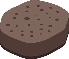 Big slab of chocolate chip cookie dough is ready to be portioned and baked