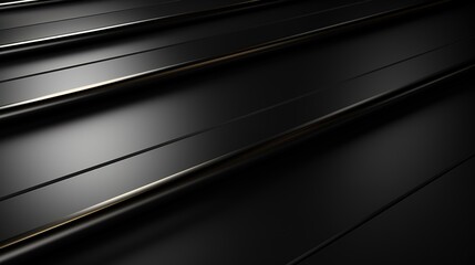 Abstract black and gold diagonal lines background.