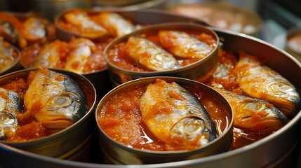 Canned Sardines in Tomato Sauce