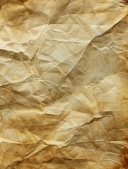 Obraz premium Old brown paper background, vintage texture, rustic, map-like appearance.
