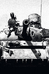 TANK BARREL - Armored military vehicle of Soviet (Russia) construction

