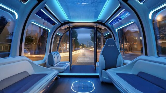 An inside look at the autonomous shuttle bus